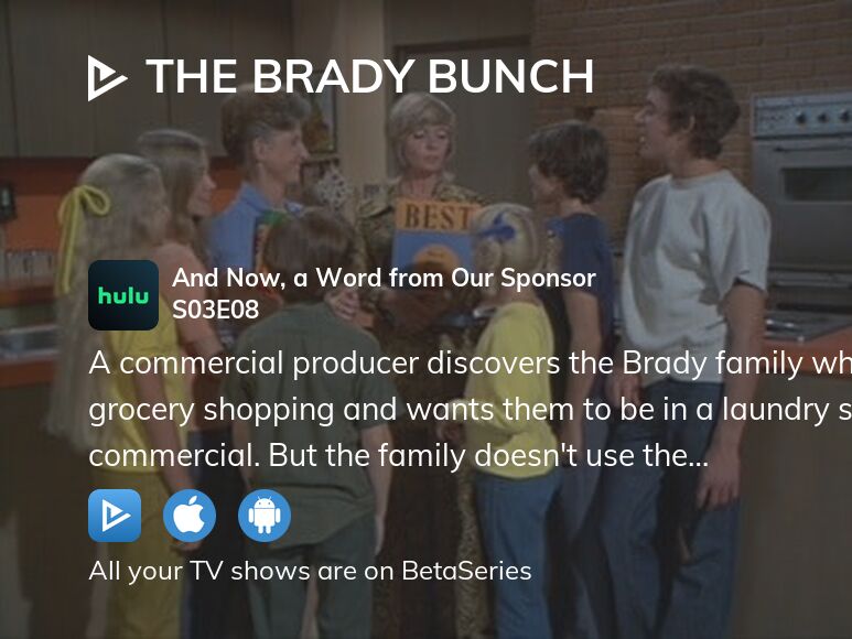 Watch The Brady Bunch season 3 episode 8 streaming