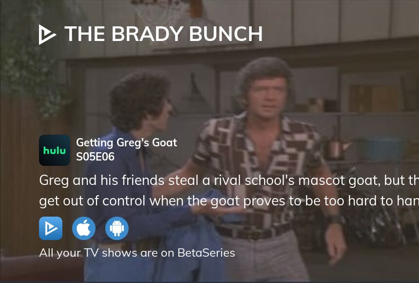 Watch The Brady Bunch season 5 episode 6 streaming