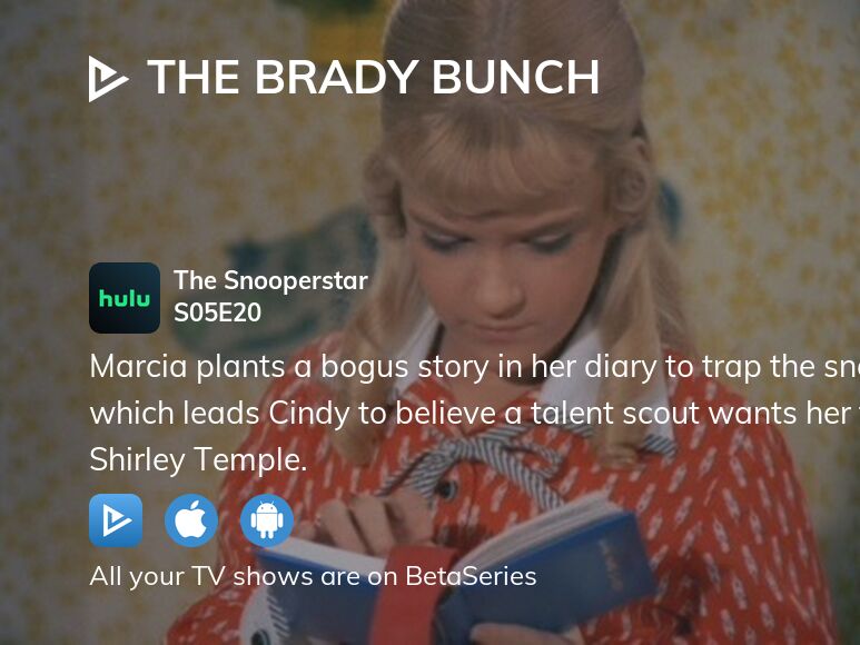 Where to watch The Brady Bunch season 5 episode 20 full streaming ...