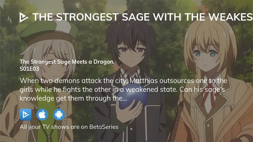 Watch The Strongest Sage With the Weakest Crest season 1 episode 3  streaming online 