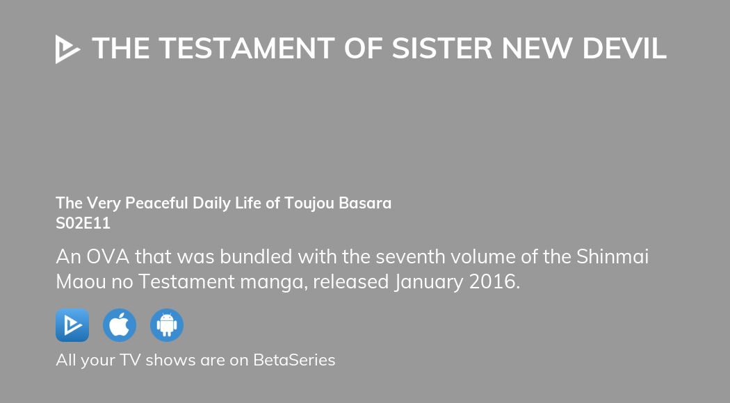 Where to watch The Testament of