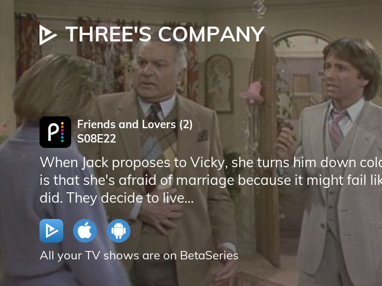 Where to watch Three's Company season 8 episode 22 full streaming