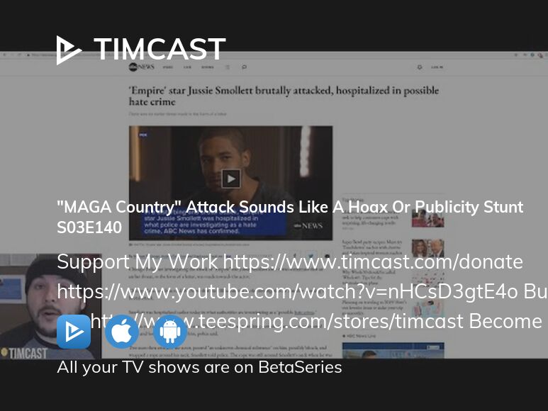 Watch Timcast season 3 episode 140 streaming