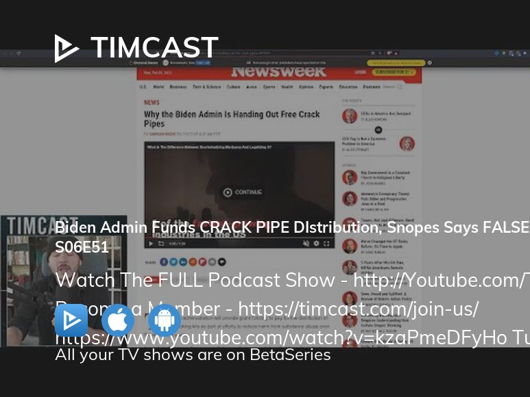 Watch Timcast season 6 episode 51 streaming