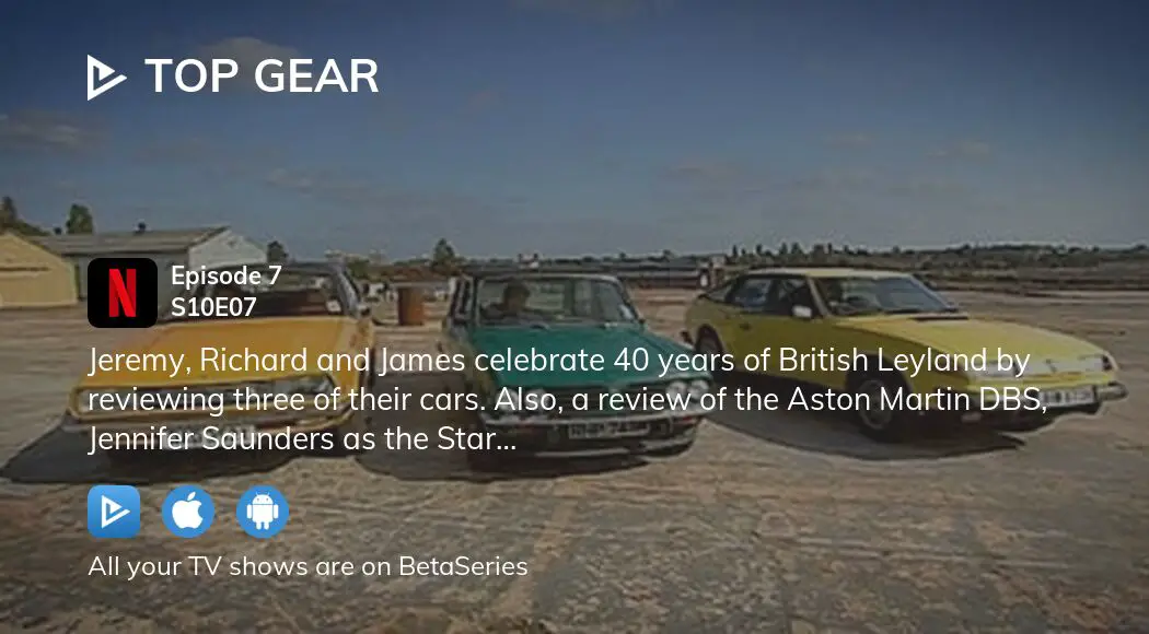Eksperiment Bestil insulator Watch Top Gear season 10 episode 7 streaming online | BetaSeries.com