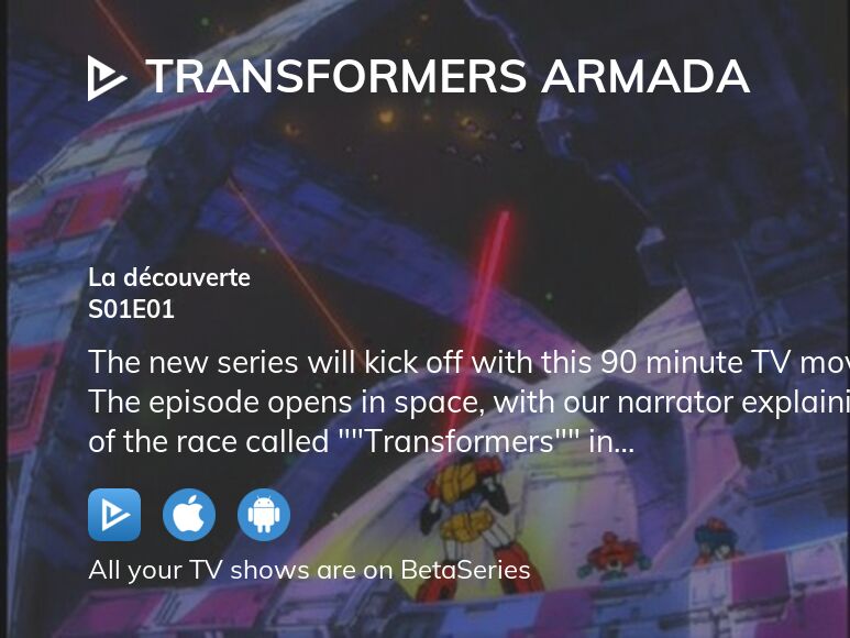 Where to watch Transformers Armada season 1 episode 1 full streaming