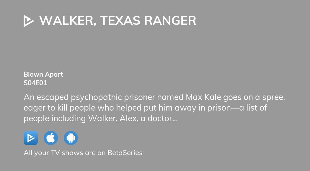 Watch Walker, Texas Ranger season 4 episode 1 streaming