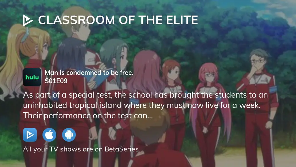 Watch Classroom of the Elite season 1 episode 9 streaming online