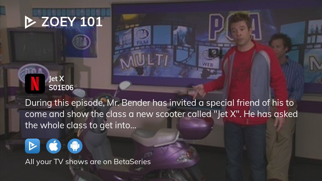 Where to watch Zoey 101 season 1 episode 6 full streaming?