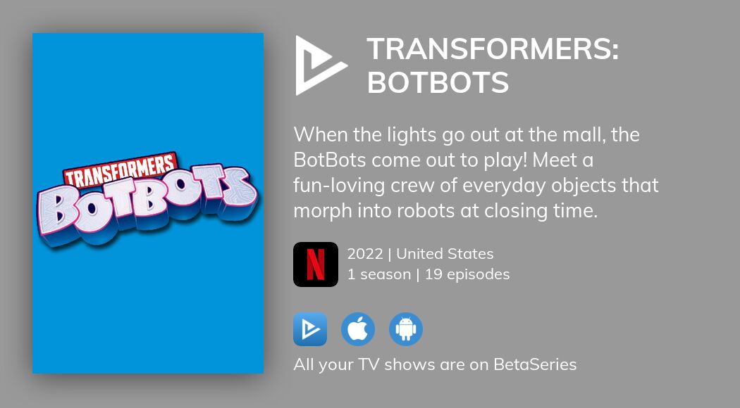 Watch Transformers BotBots tv series streaming online