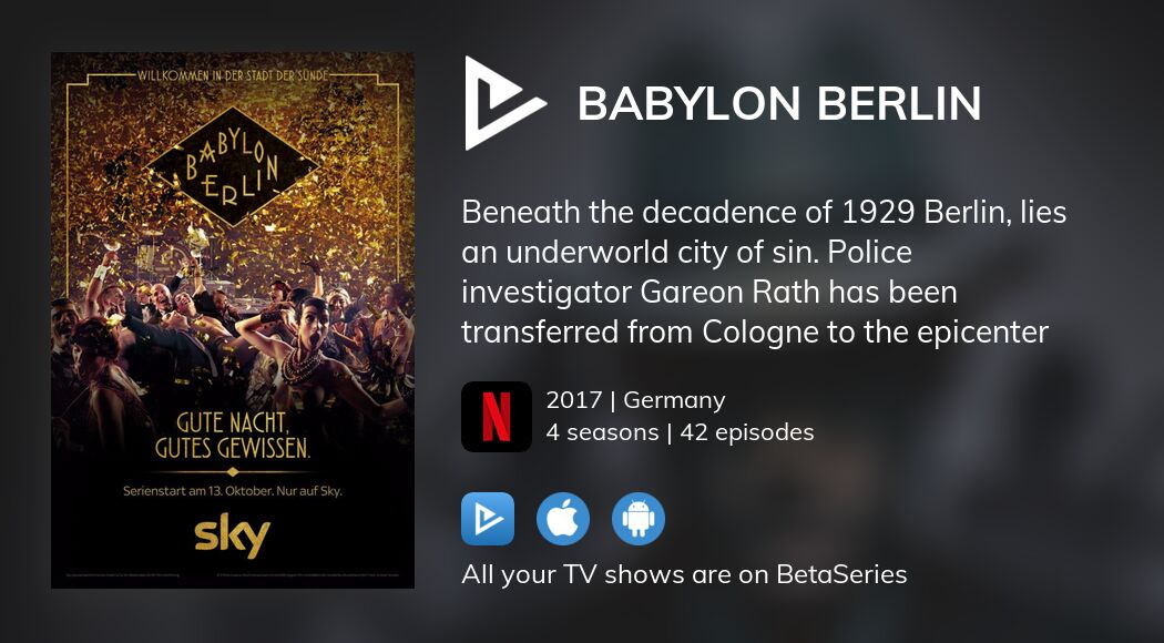 Watch Babylon Berlin streaming