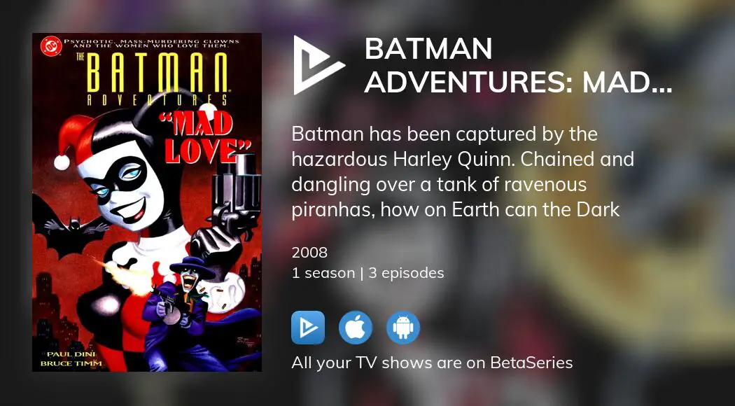Watch Batman Adventures: Mad Love - The Motion Comic tv series streaming  online 
