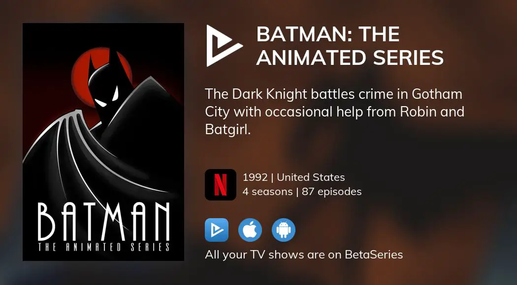 Watch Batman: The Animated Series tv series streaming online |  