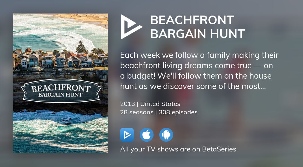 Where to watch Beachfront Bargain Hunt TV series streaming online