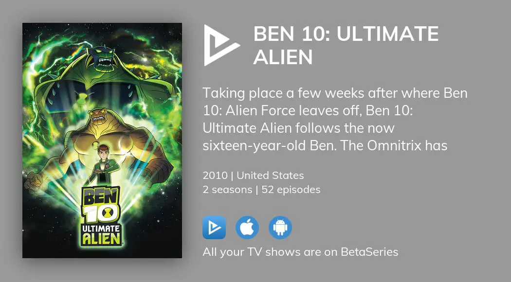 Ben 10 Supremaca Alienigena - Shows Online: Find where to watch streaming  online - Justdial