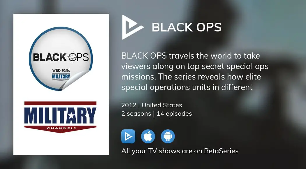 Where to watch Black Ops TV series streaming online?