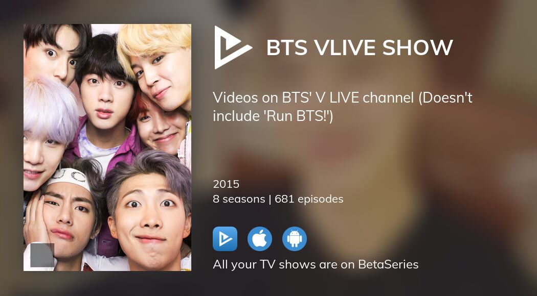 Where to watch BTS V LIVE TV series streaming online?