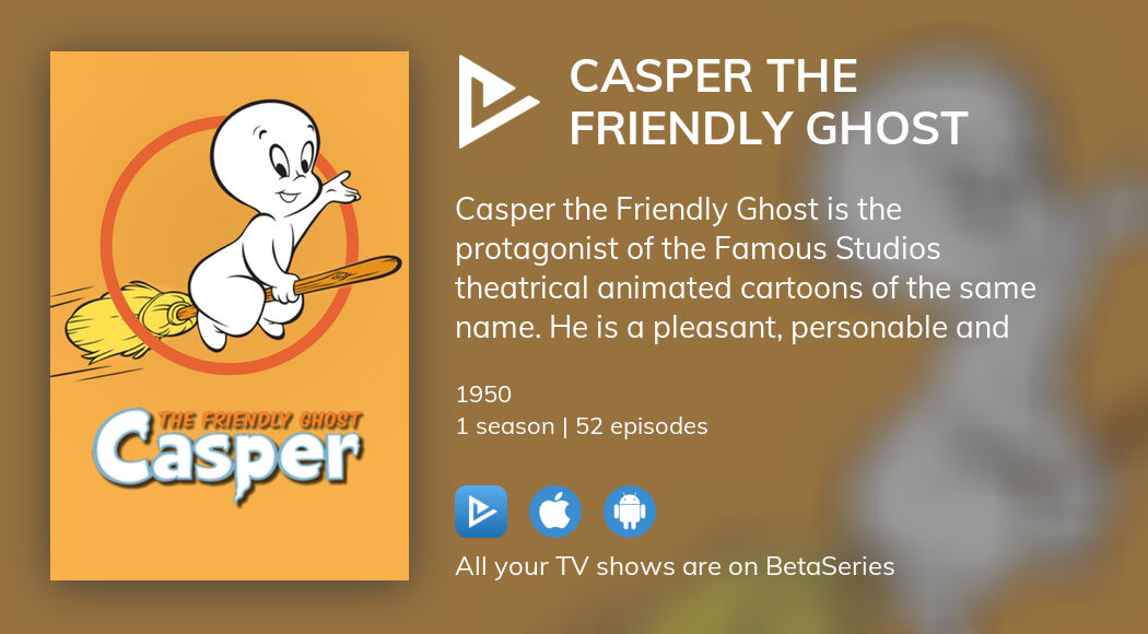 Where to watch Casper the Friendly Ghost TV series streaming online