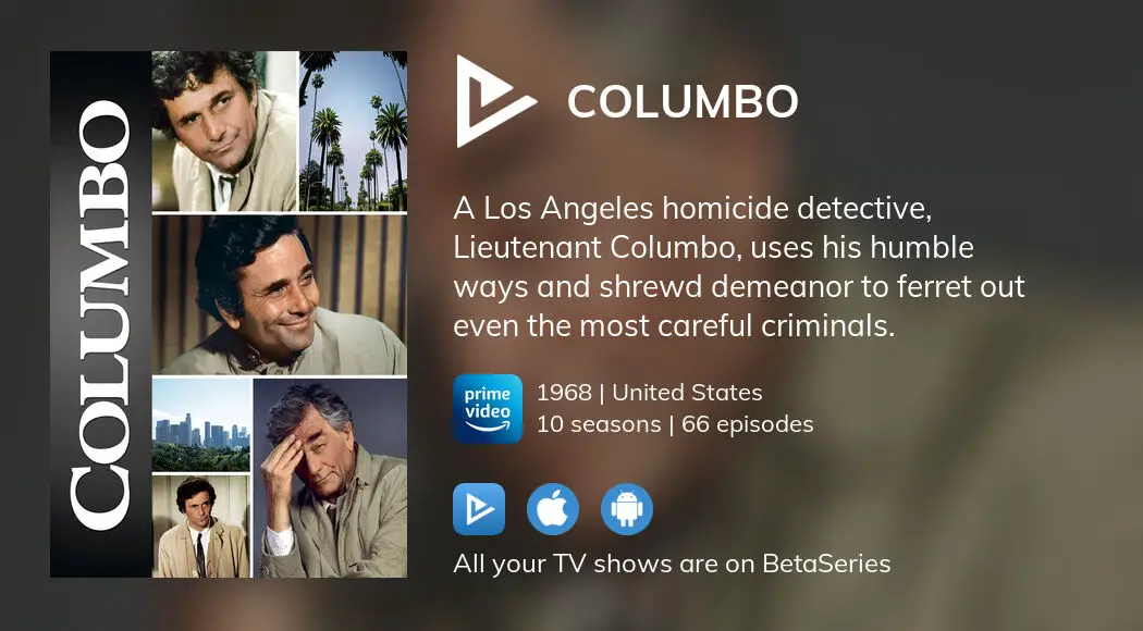 Where to watch Columbo TV series streaming online?