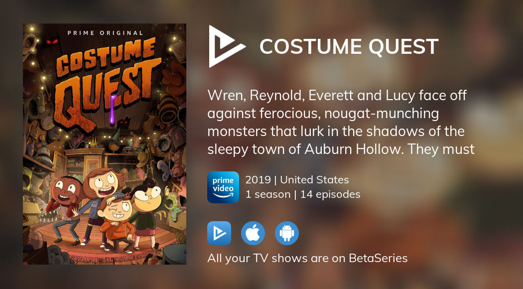 Where to watch Costume Quest TV series streaming online?