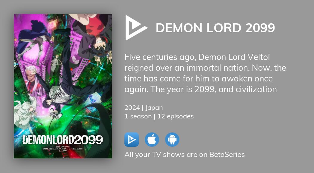 Watch Demon Lord 2099 streaming