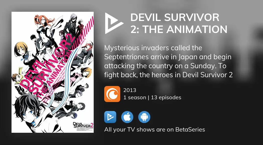 Watch DEVIL SURVIVOR 2 THE ANIMATION - Crunchyroll