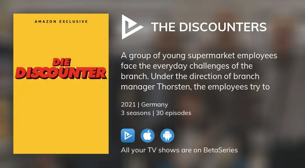 Where to watch The Discounters TV series streaming online?