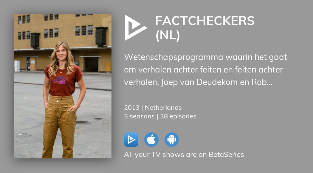 Watch Factcheckers (NL) streaming