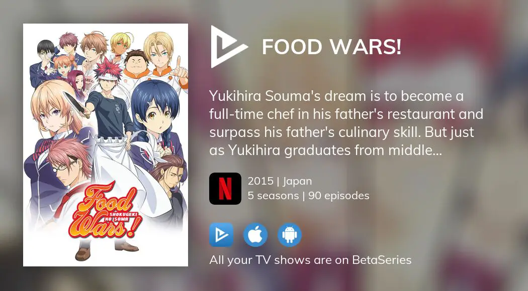 Food Wars! The Fifth Plate Surpassing Dad - Watch on Crunchyroll