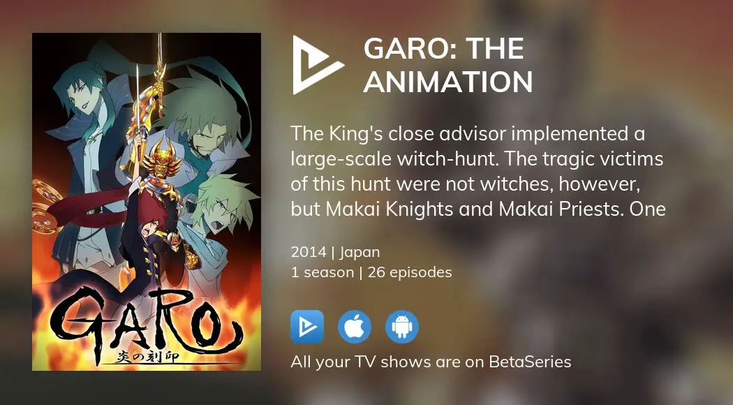 Watch Garo: The Animation tv series streaming online 