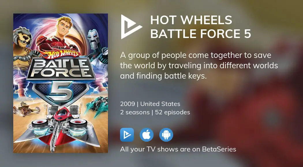 Watch Hot Wheels Battle Force 5 tv series streaming online 