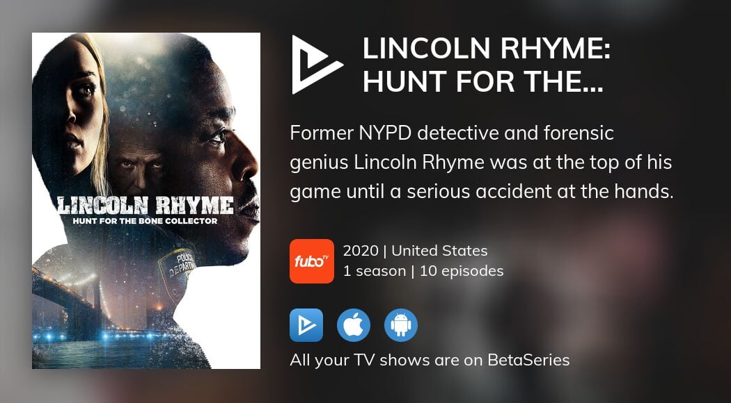 Watch Lincoln Rhyme: Hunt for the Bone Collector streaming