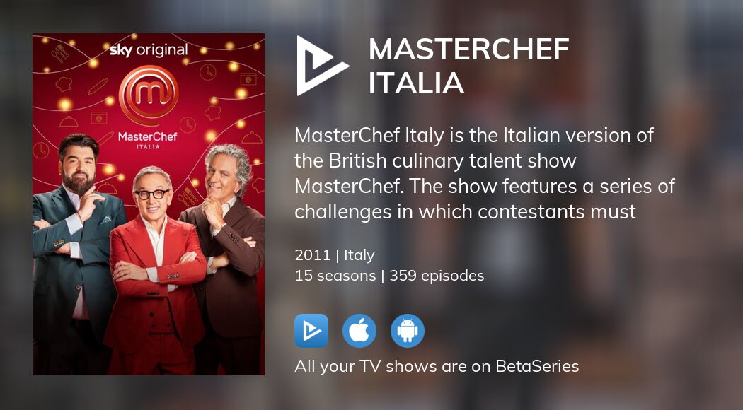 Watch MasterChef Italia streaming
