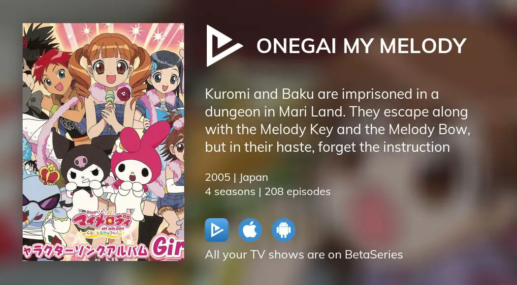 help meeehhh, I wanted to watch onegai my melody but I can't find