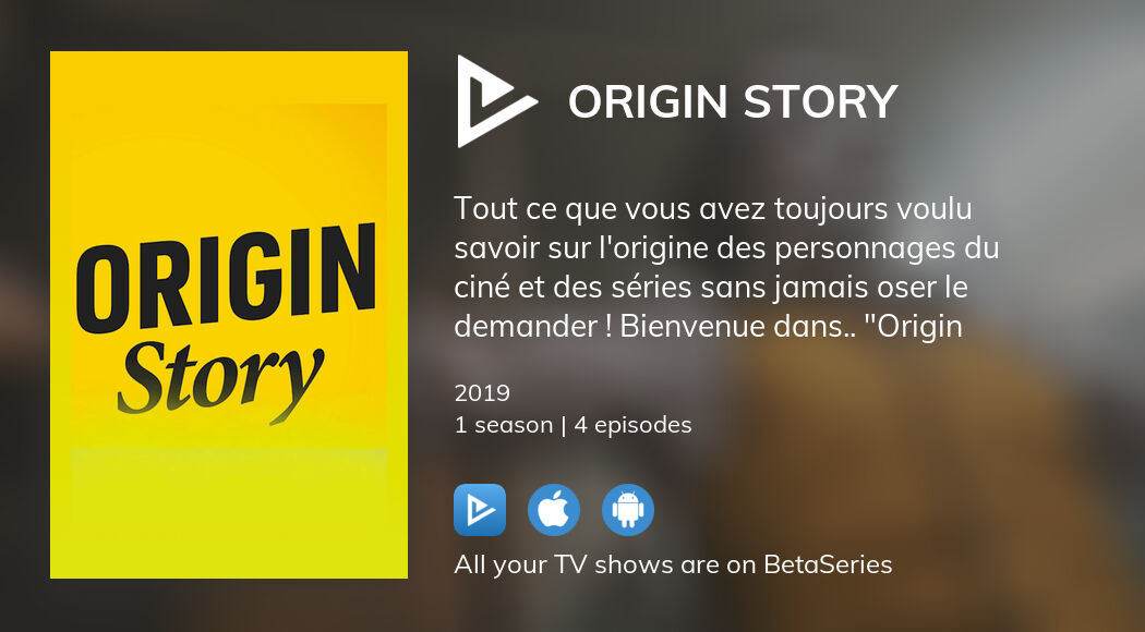 Where to watch Origin Story TV series streaming online?