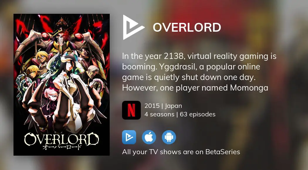 Onde assistir à série de TV Overlord em streaming on-line?