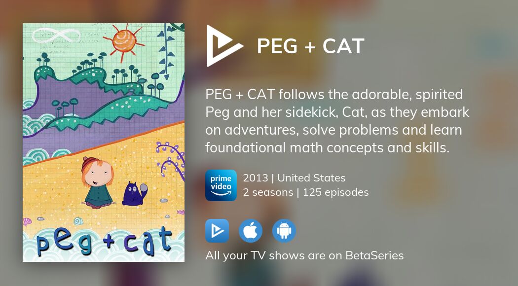 Where to watch Peg + Cat TV series streaming online?