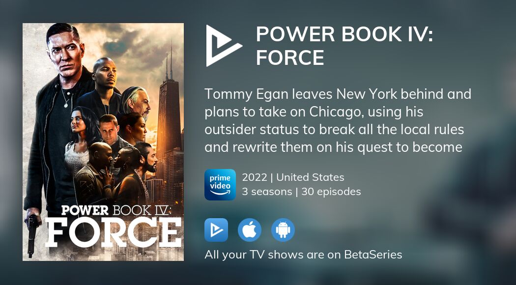 Where to watch Power Book IV Force TV series streaming online