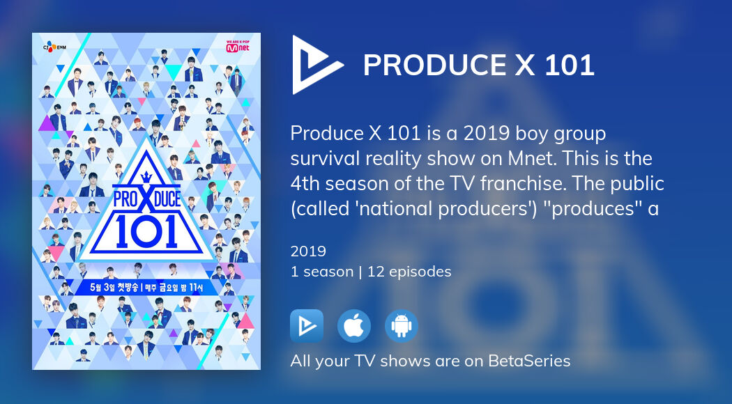 Watch Produce X 101 streaming
