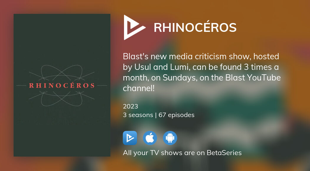 Watch Rhinocéros Streaming