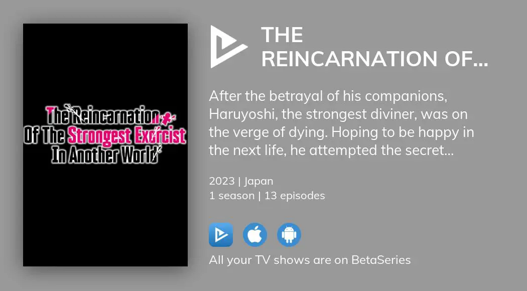 Assista The Reincarnation Of The Strongest Exorcist In Another
