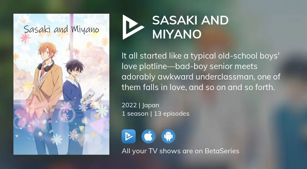 BL Meets Anime? Sign Me Up!, Sasaki to Miyano - Ep 1