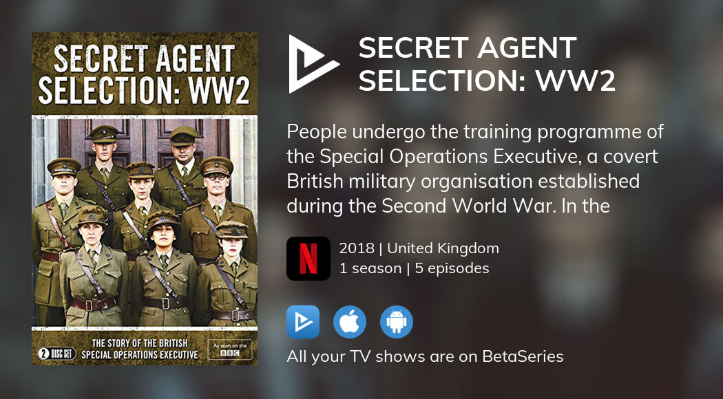 Watch Secret Agent Selection Ww2 Streaming