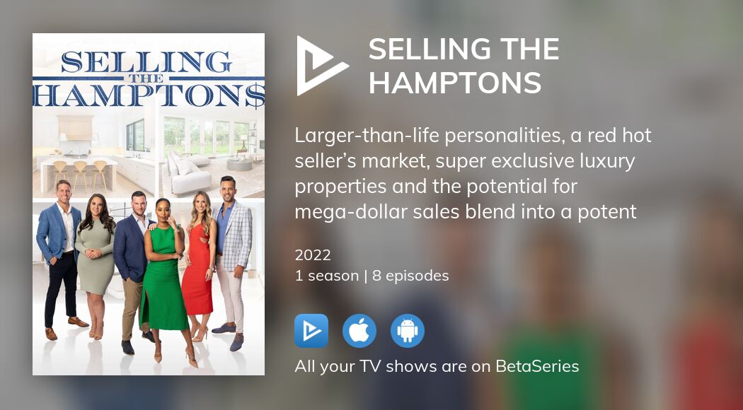 Where to watch Selling the Hamptons TV series streaming online
