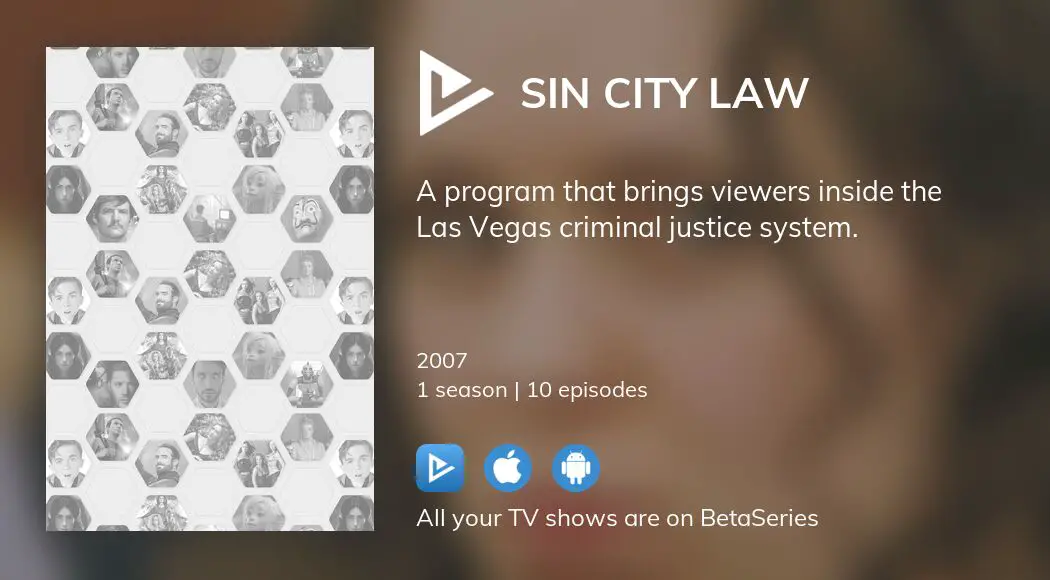 Where To Watch Sin City Law Tv Series Streaming Online