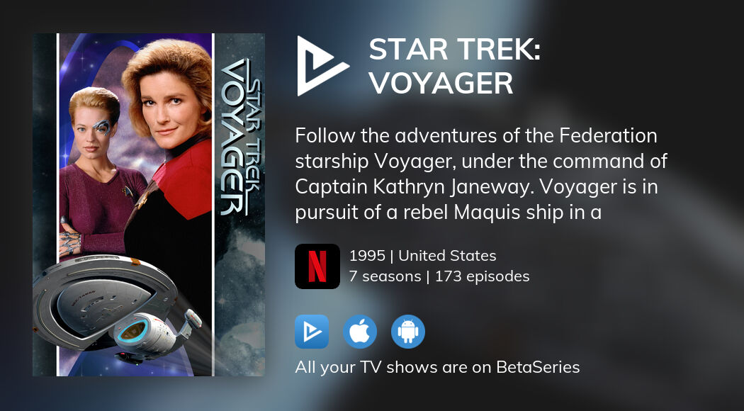 Where to watch Star Trek Voyager TV series streaming online