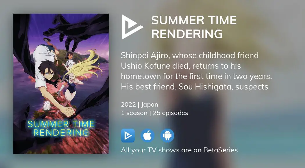 Anime Summer Time Rendering Kofune Ushio Ajiro Shinpei Cartoon