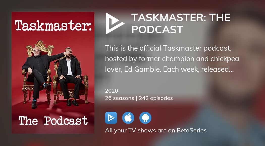 Watch Taskmaster: The Podcast streaming