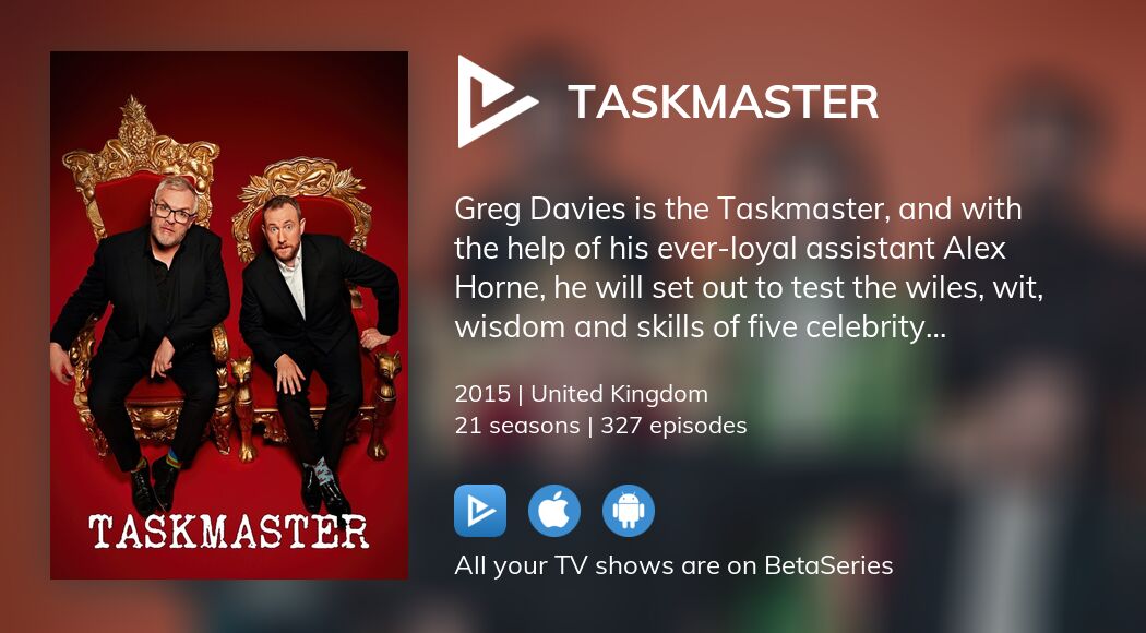 Watch Taskmaster streaming