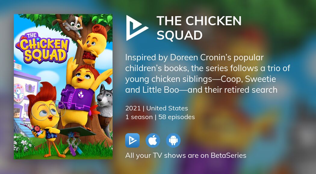 Where to watch The Chicken Squad TV series streaming online